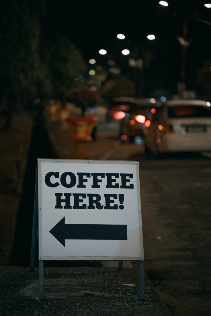 Coffee stop?
